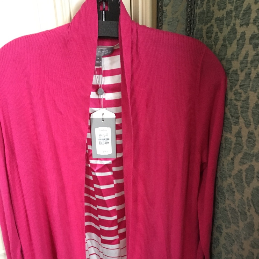 Cashmere silk blnd cardi with tags from NM